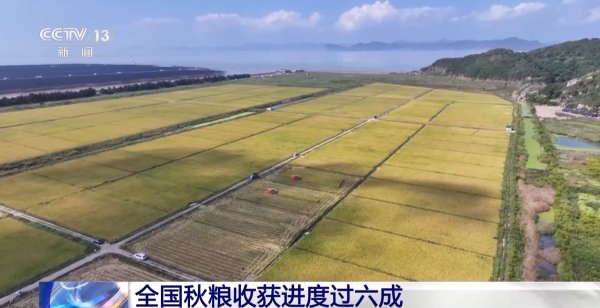 领航优配 全国秋粮收获进入高峰期&#32;进度过六成